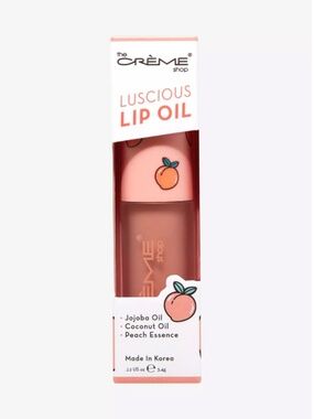 New 🍑 The Crème Shop Moisturizing Lip Gloss – Peach Cobbler 🍑